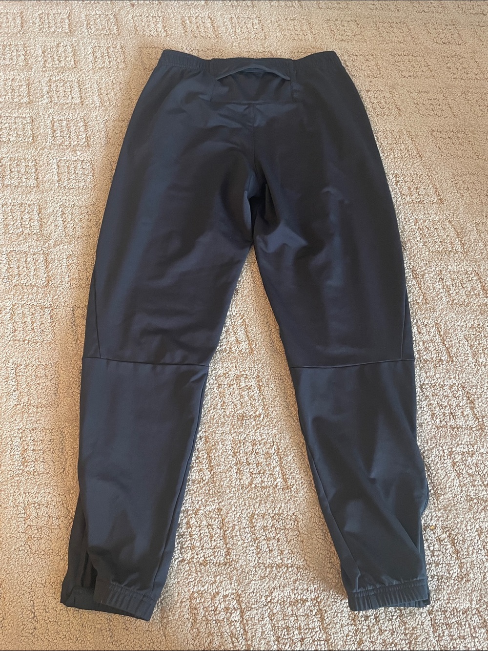 Nike Black Track Pants with White Swoosh - Picture 2 of 9